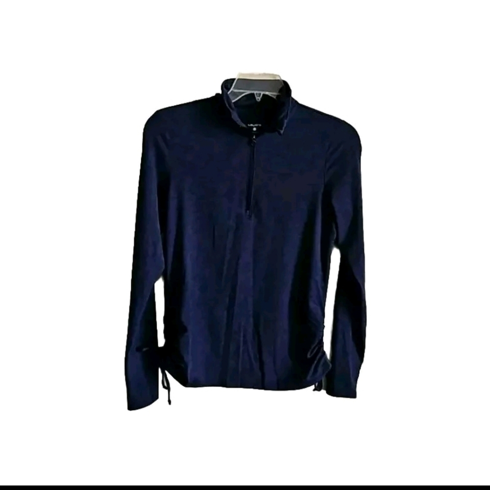 Layer 8 blue quick dry pullover L